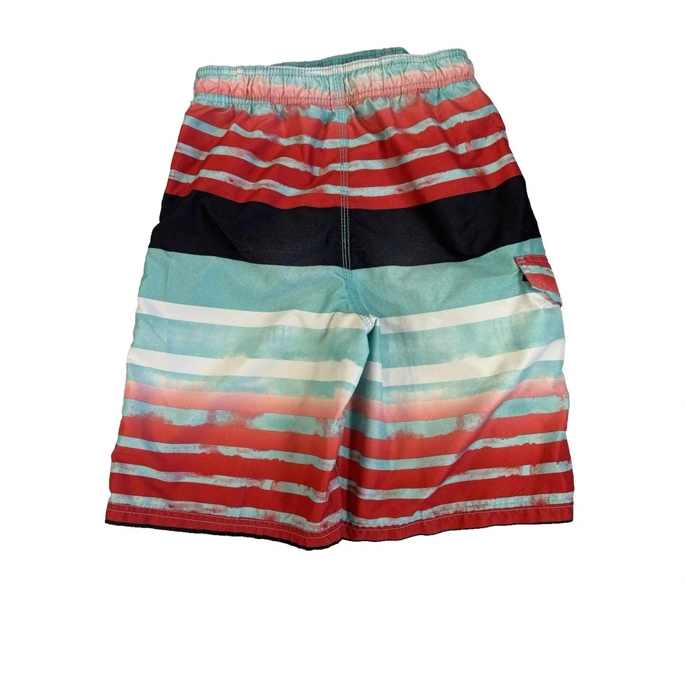 Kanu Youth‎ L(14/16) Colorful Summer Beach Travel Resort Surf Swim Shorts Trunks